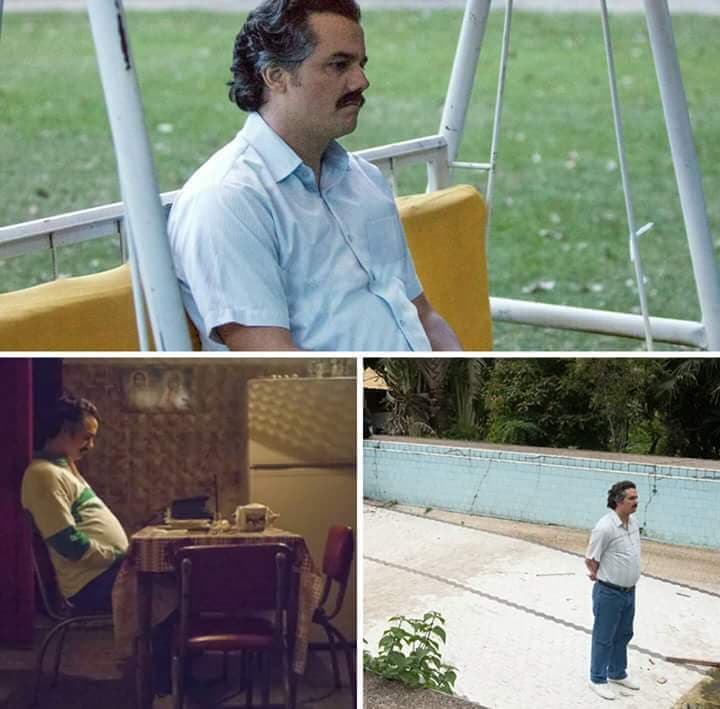sad pablo escobar