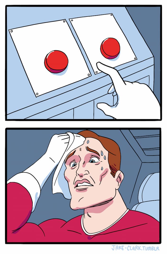 two buttons